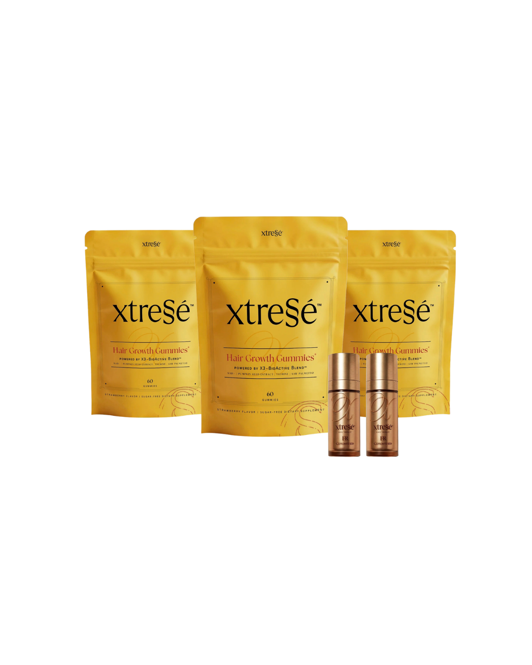 Xtressé Hair Growth Gummies BUNDLE