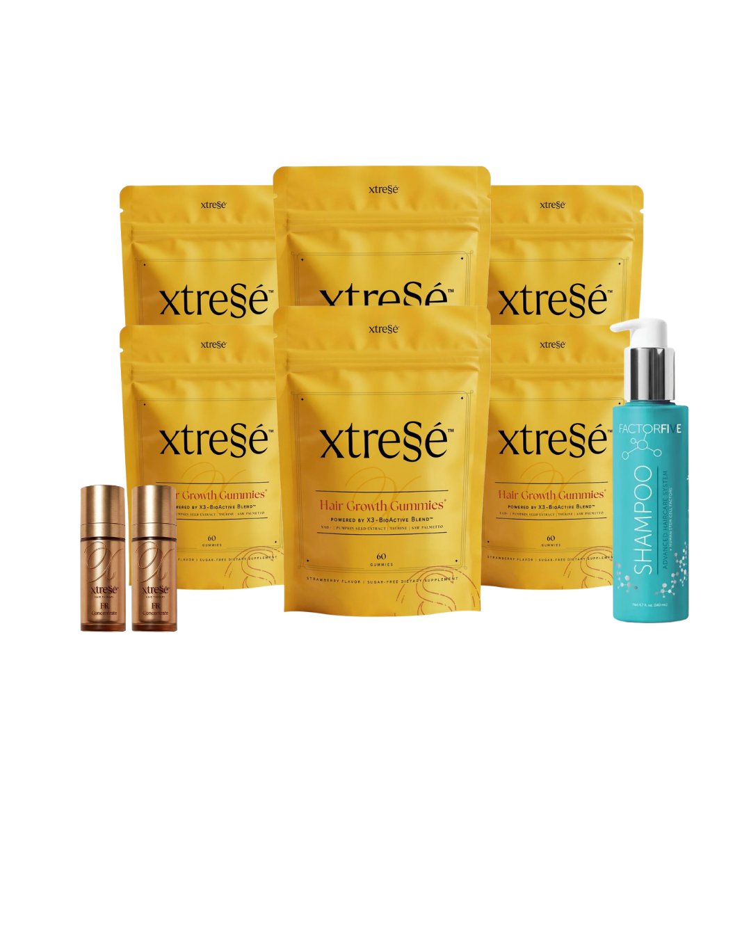 Xtressé Hair Growth Gummies BUNDLE