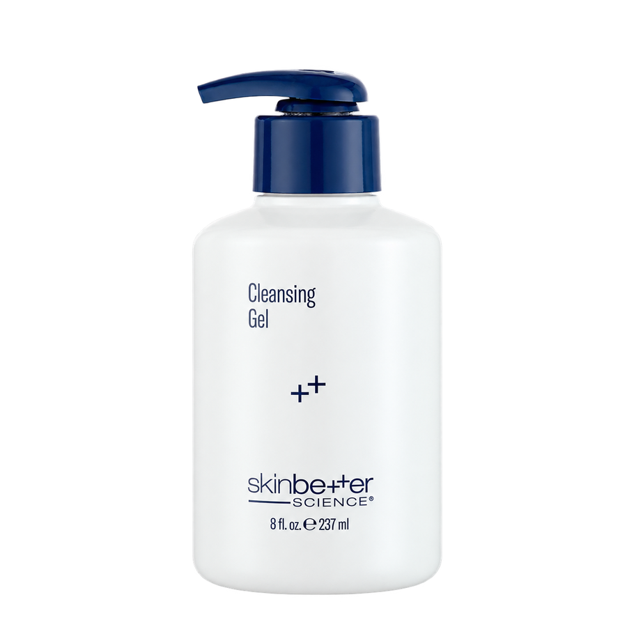 Skinbetter Science Cleansing Gel on transparent background