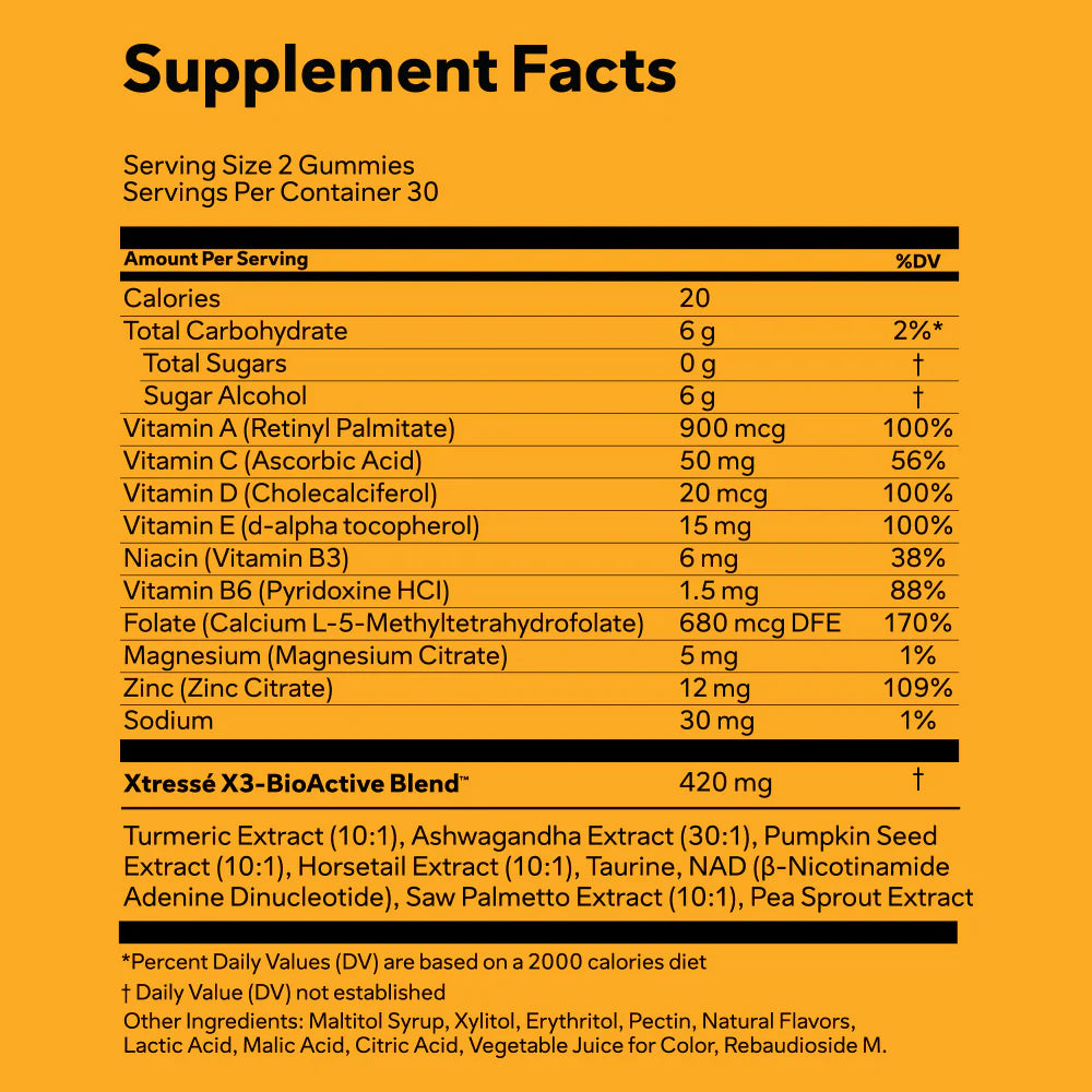 Xtressé Hair Growth Gummy - 3 Pack